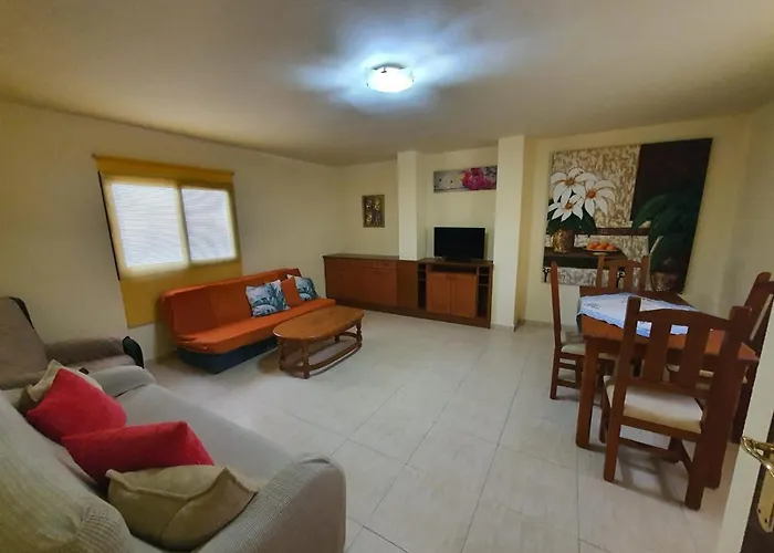 Big By The And Natural Pool Apartament Costa Del Silencio